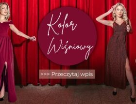 Kolor wiśniowy w modzie