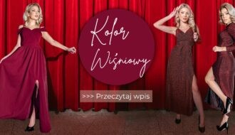 Kolor wiśniowy w modzie