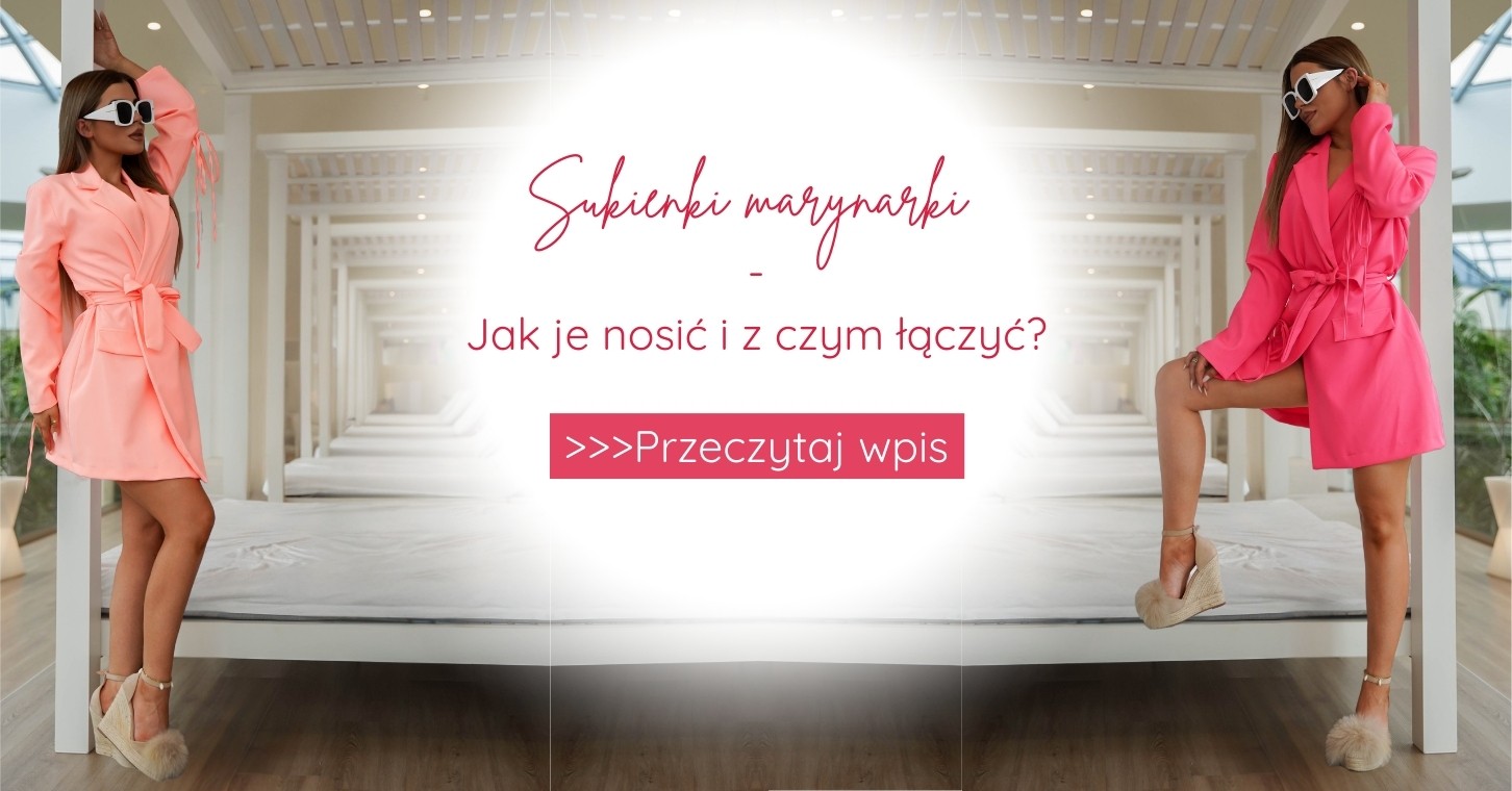 Sukienki marynarki - jak je nosić i z czym łączyć?